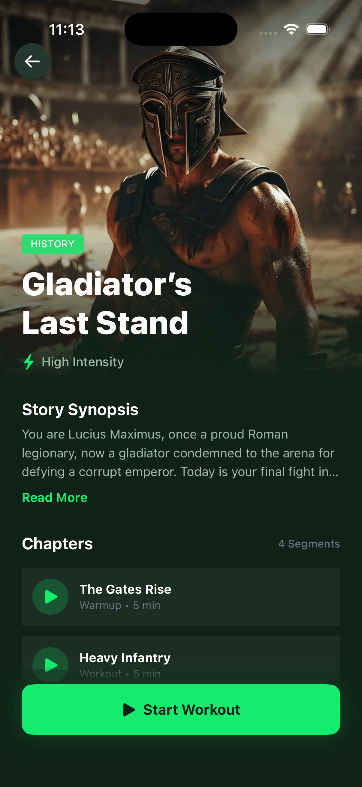 Pantheon Cards App Screenshot 2